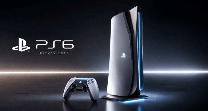 KI-generiertes Symbolbild der PlayStation 6 - © für Logos und Designelemente liegt bei SONY